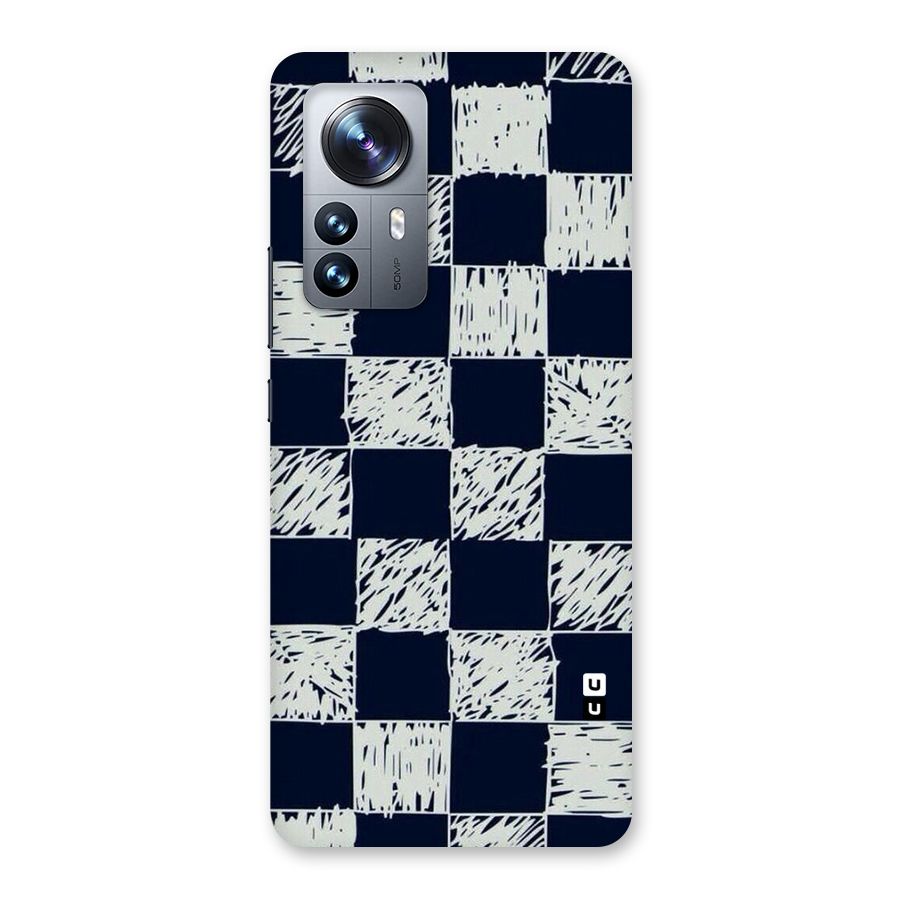 Sketchy Check Design Back Case for Xiaomi 12 Pro
