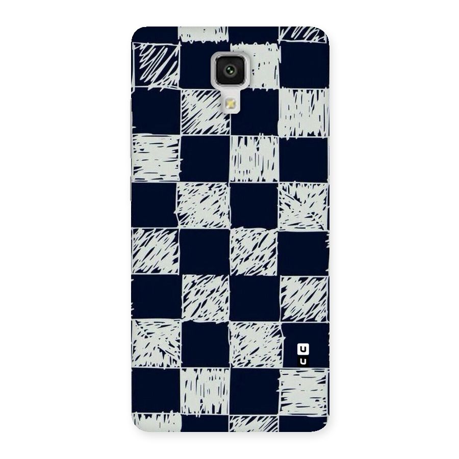Sketchy Check Design Back Case for Xiaomi Mi 4