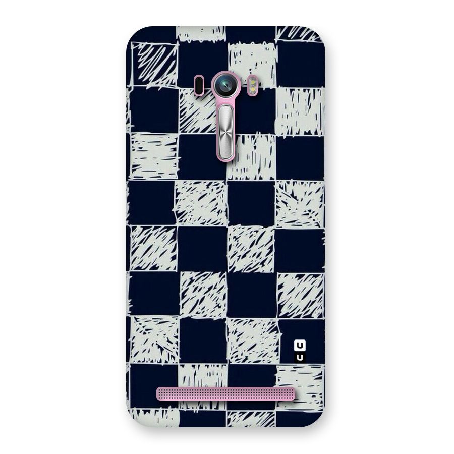Sketchy Check Design Back Case for Zenfone Selfie