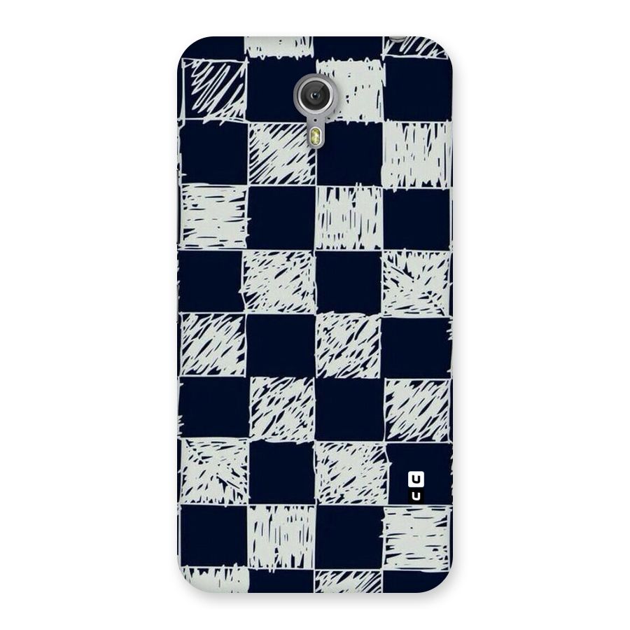 Sketchy Check Design Back Case for Zuk Z1