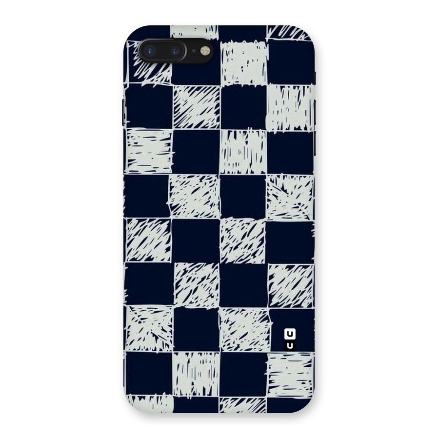Sketchy Check Design Back Case for iPhone 7 Plus