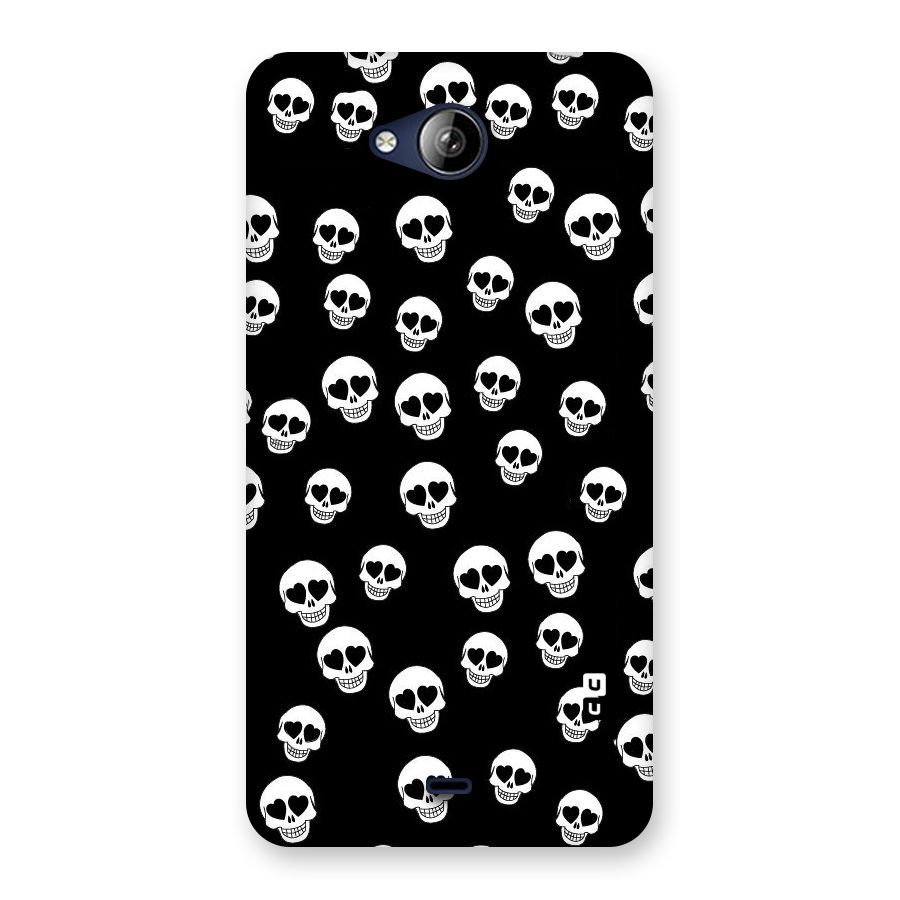 Skull Heart Back Case for Canvas Play Q355