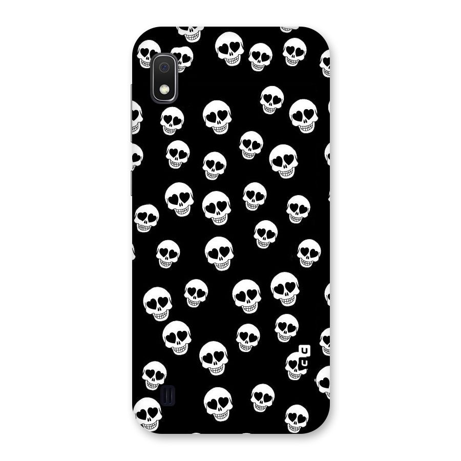 Skull Heart Back Case for Galaxy A10