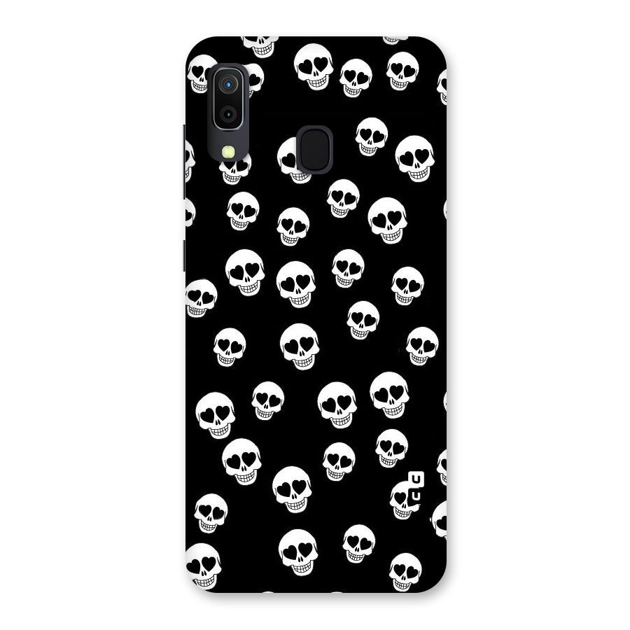 Skull Heart Back Case for Galaxy A30