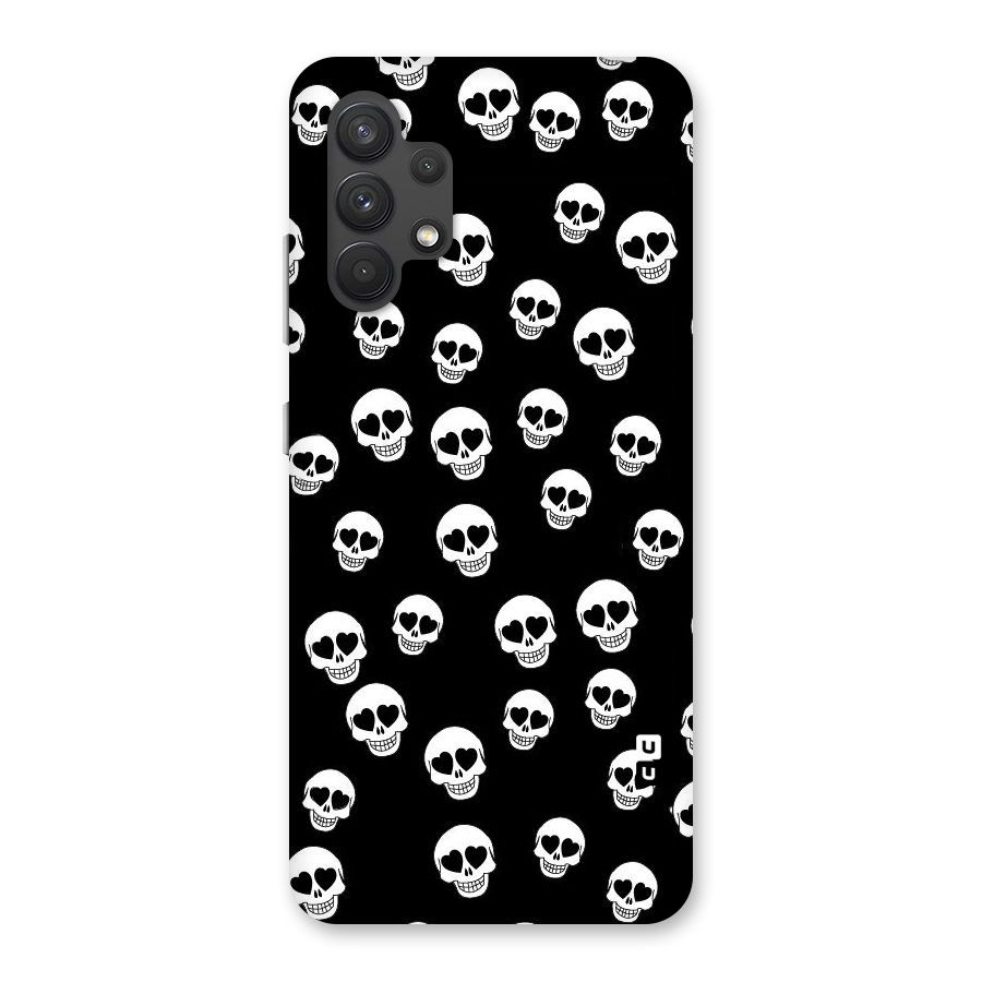 Skull Heart Back Case for Galaxy A32