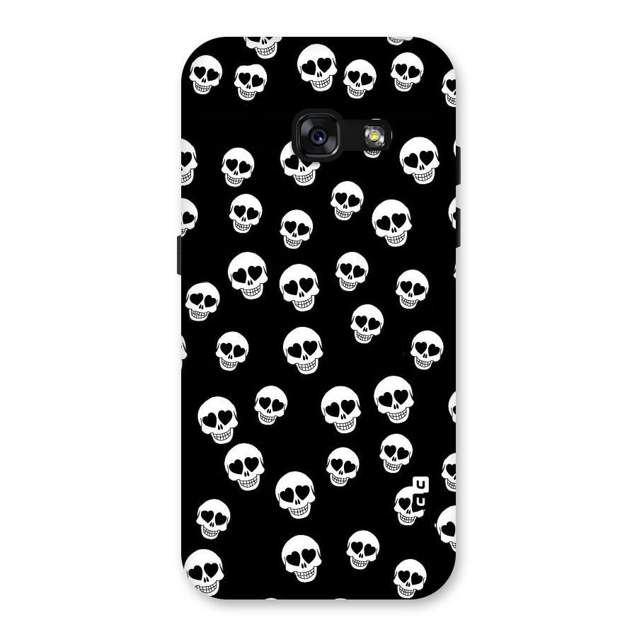 Skull Heart Back Case for Galaxy A3 (2017)