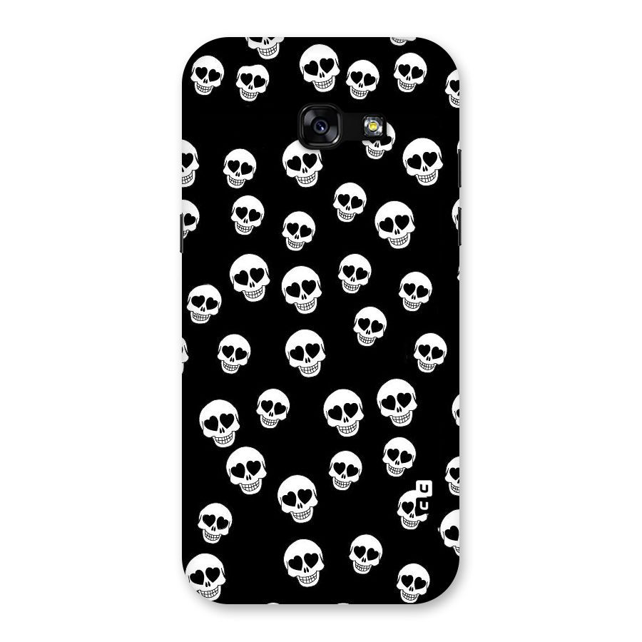 Skull Heart Back Case for Galaxy A5 2017