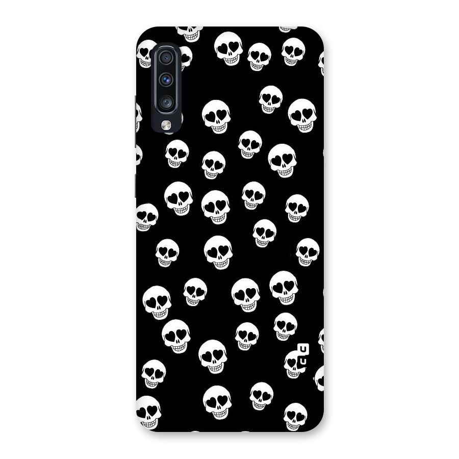 Skull Heart Back Case for Galaxy A70