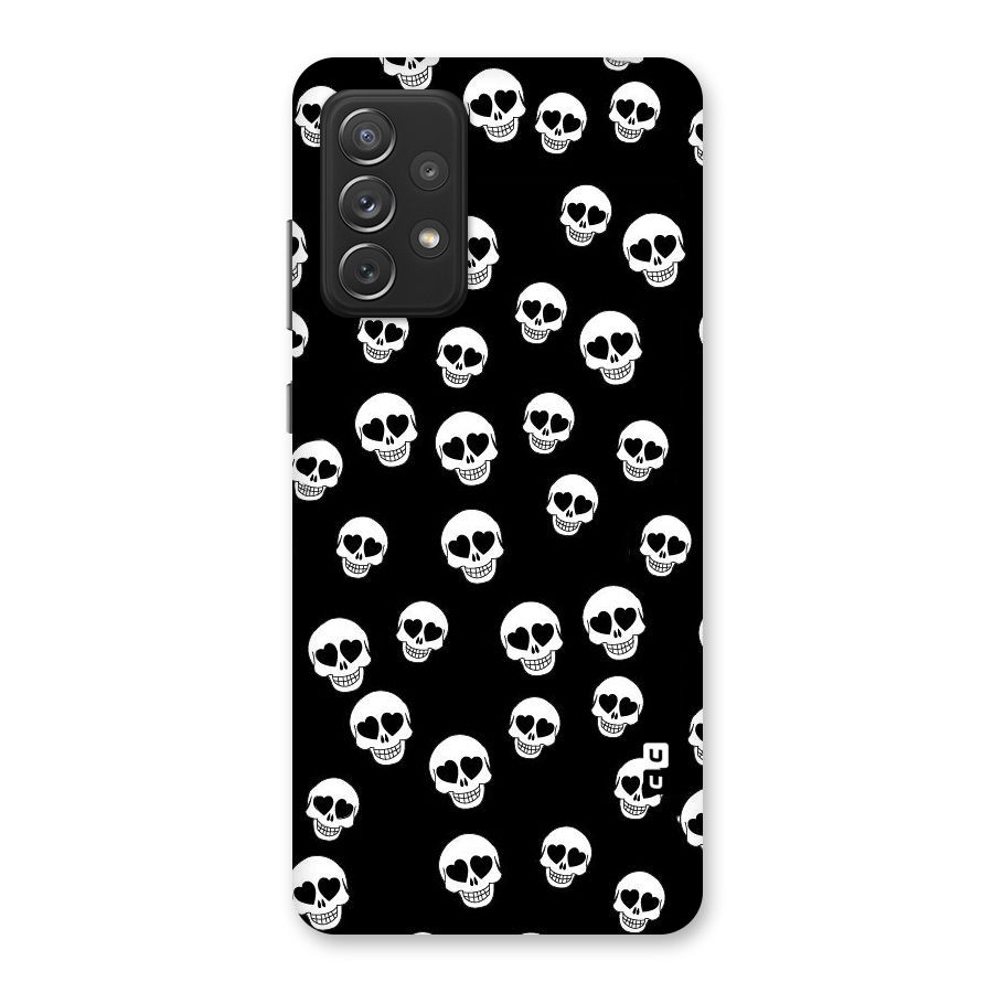 Skull Heart Back Case for Galaxy A72