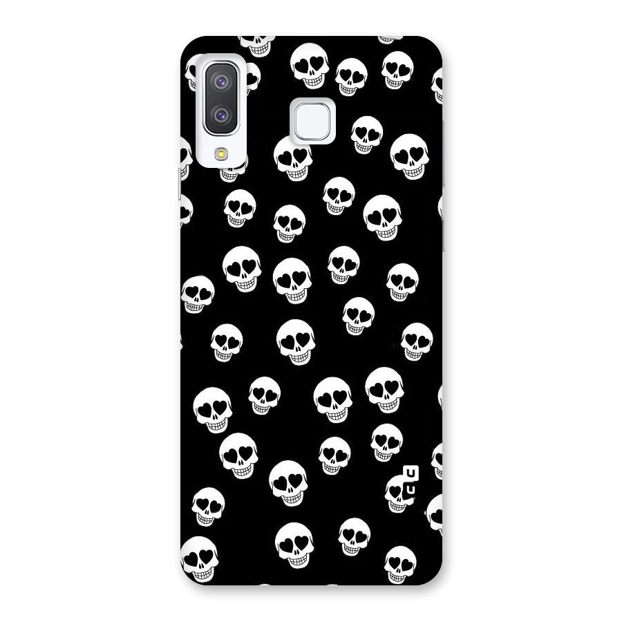Skull Heart Back Case for Galaxy A8 Star