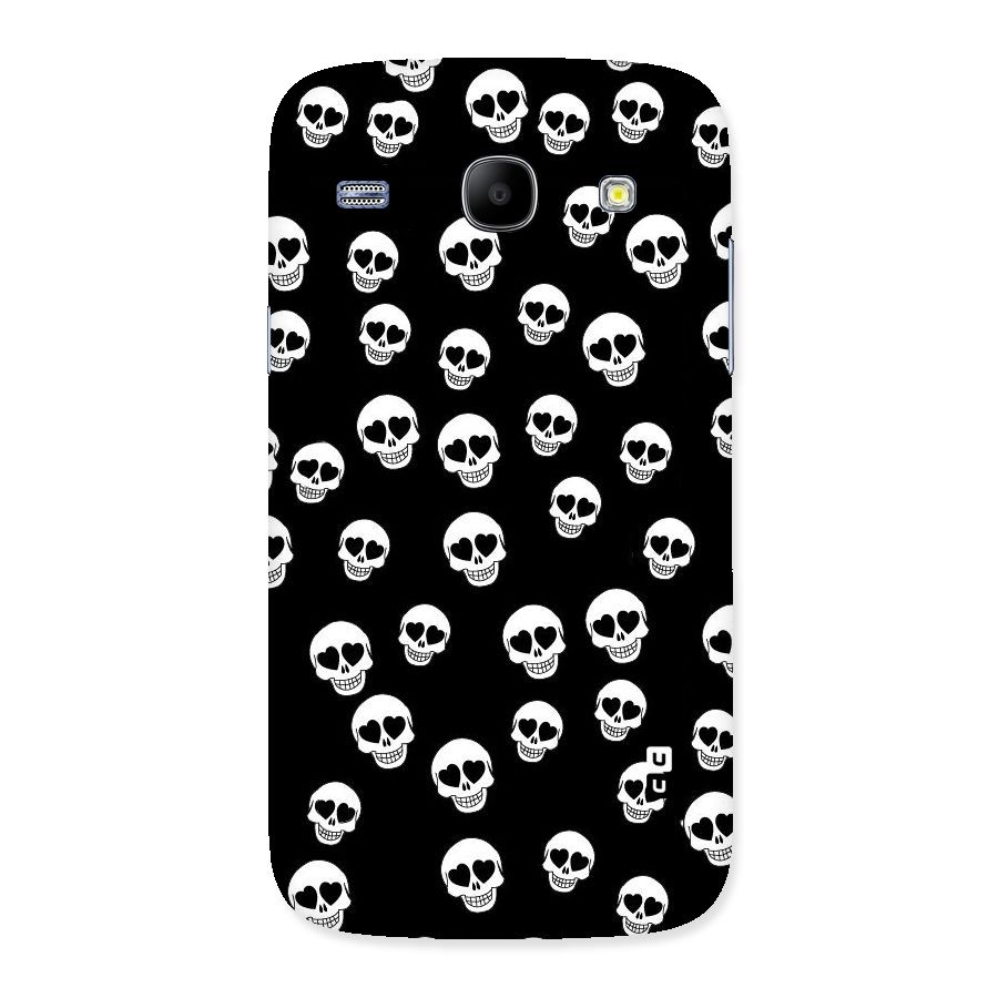 Skull Heart Back Case for Galaxy Core
