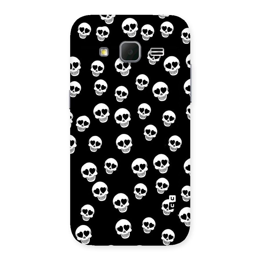 Skull Heart Back Case for Galaxy Core Prime