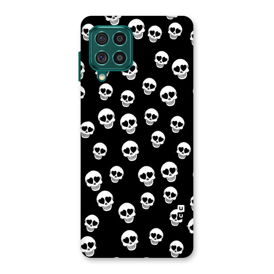 Skull Heart Back Case for Galaxy F62