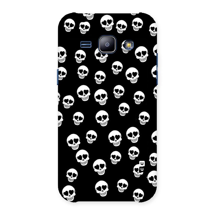 Skull Heart Back Case for Galaxy J1