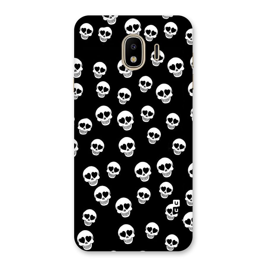 Skull Heart Back Case for Galaxy J4