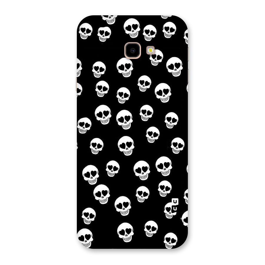 Skull Heart Back Case for Galaxy J4 Plus