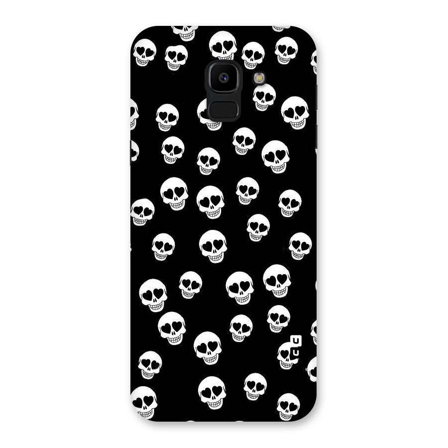 Skull Heart Back Case for Galaxy J6