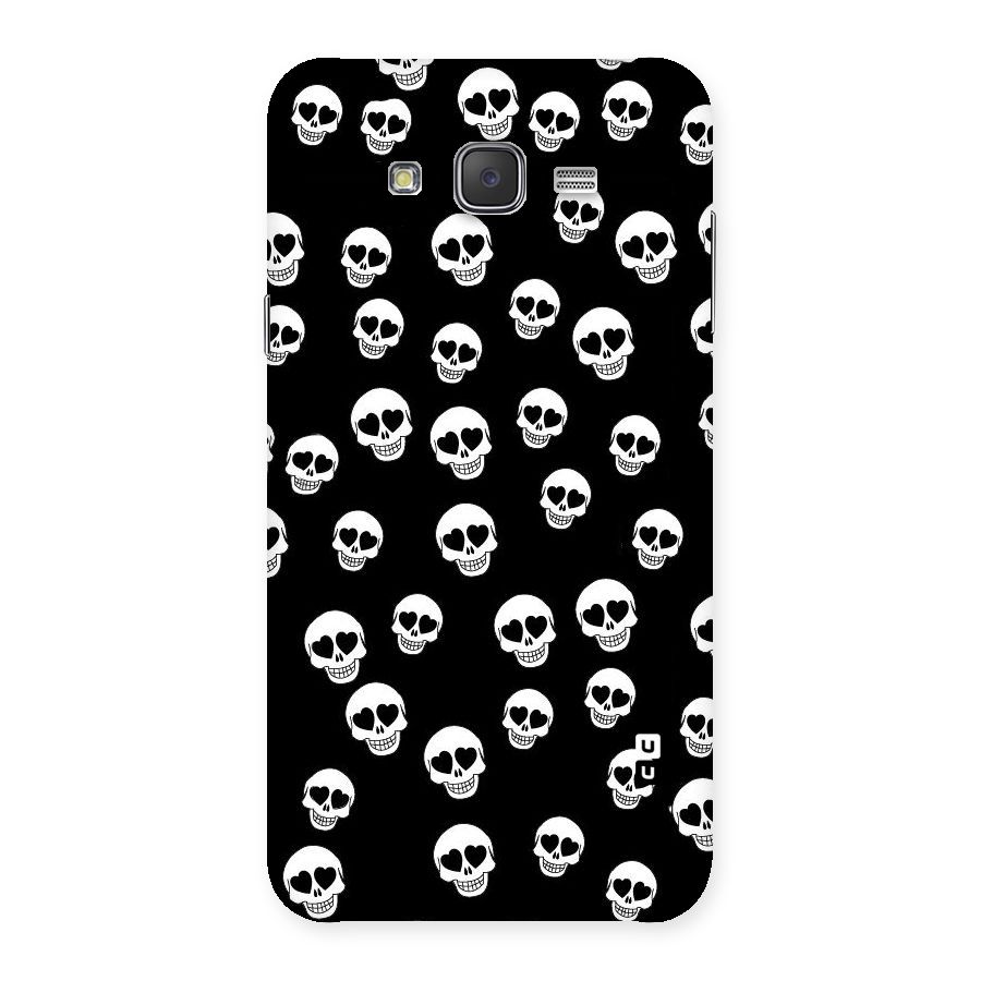 Skull Heart Back Case for Galaxy J7