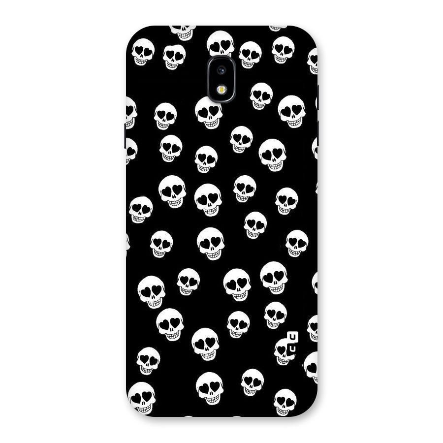 Skull Heart Back Case for Galaxy J7 Pro