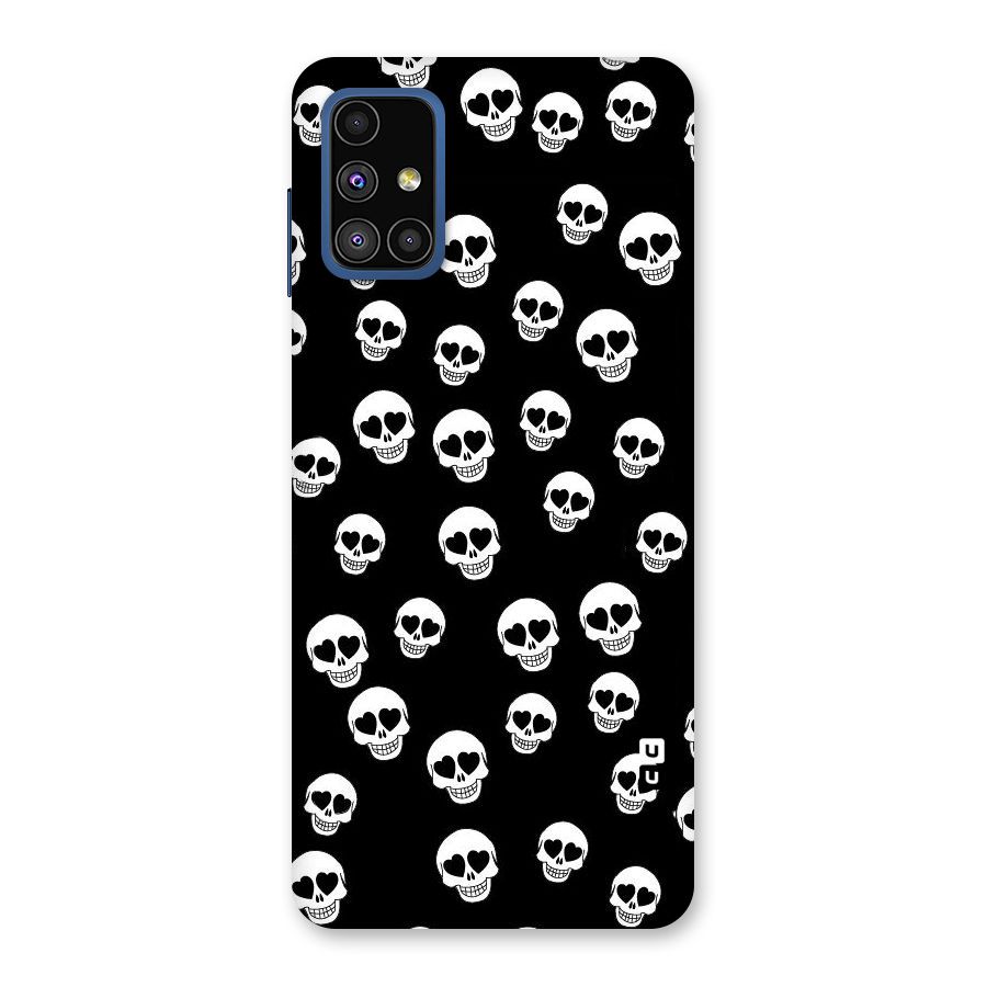 Skull Heart Back Case for Galaxy M51