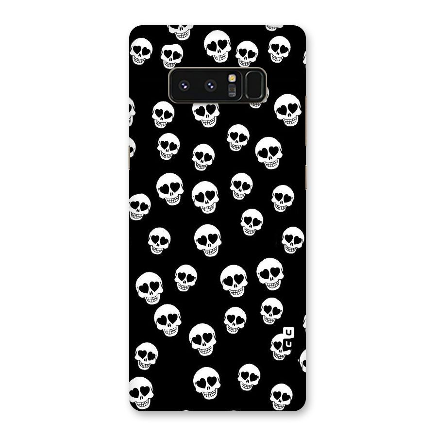 Skull Heart Back Case for Galaxy Note 8