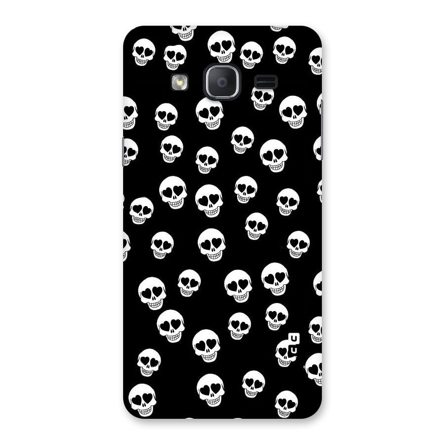 Skull Heart Back Case for Galaxy On7 2015