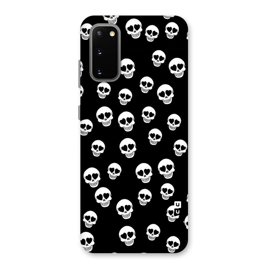 Skull Heart Back Case for Galaxy S20