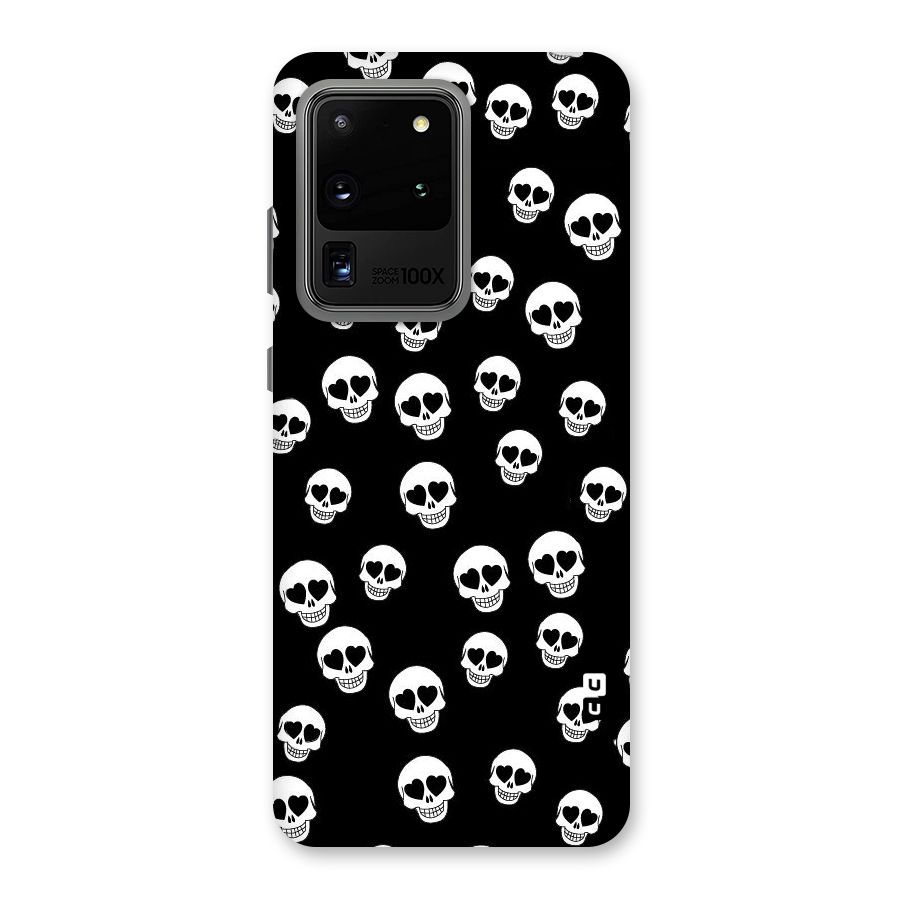 Skull Heart Back Case for Galaxy S20 Ultra