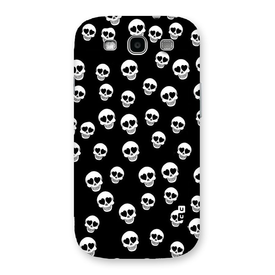 Skull Heart Back Case for Galaxy S3