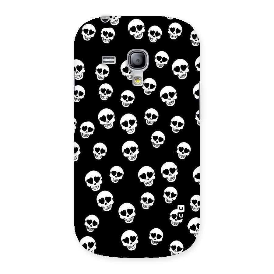 Skull Heart Back Case for Galaxy S3 Mini