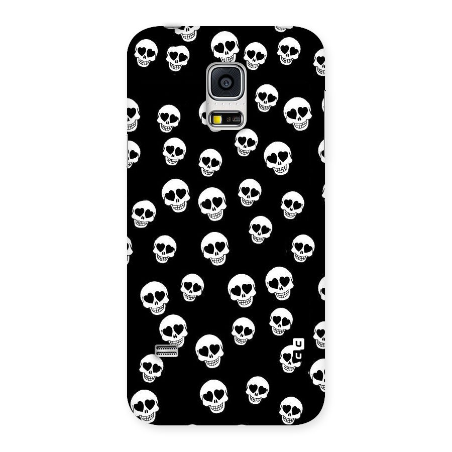 Skull Heart Back Case for Galaxy S5 Mini