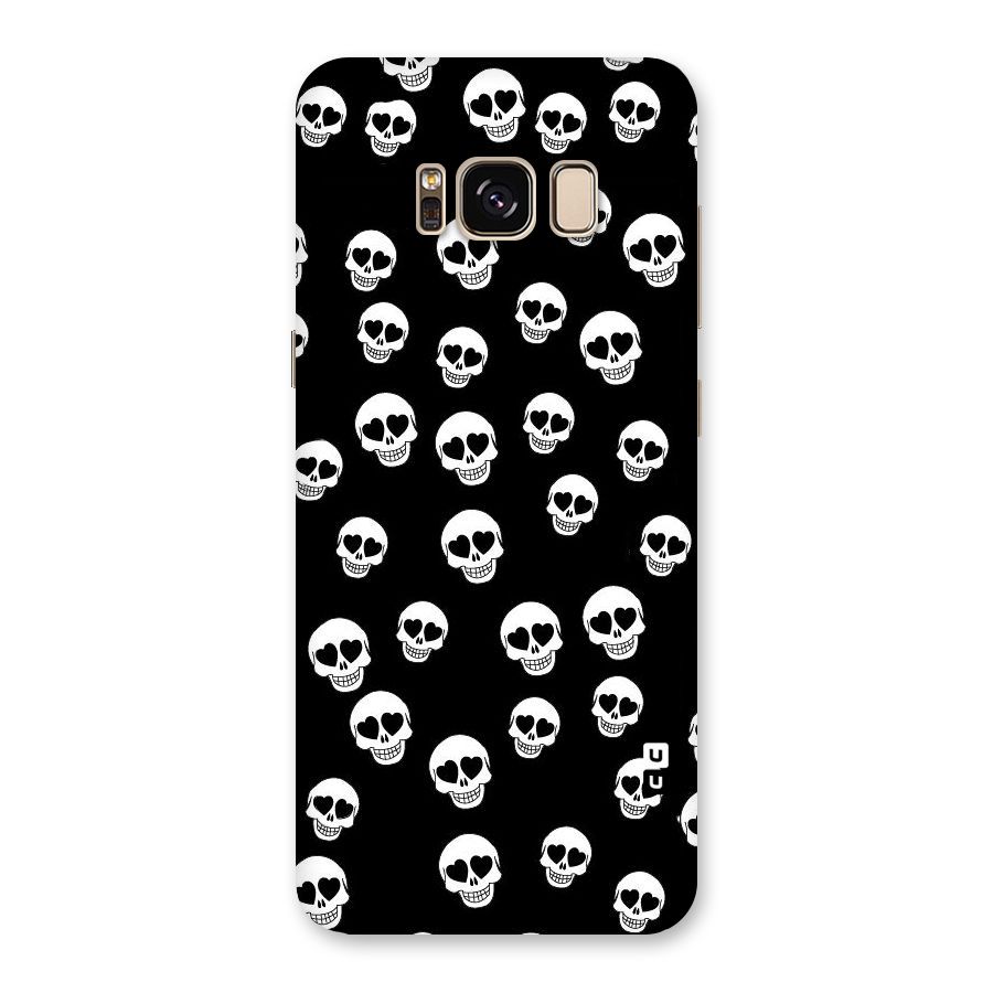 Skull Heart Back Case for Galaxy S8