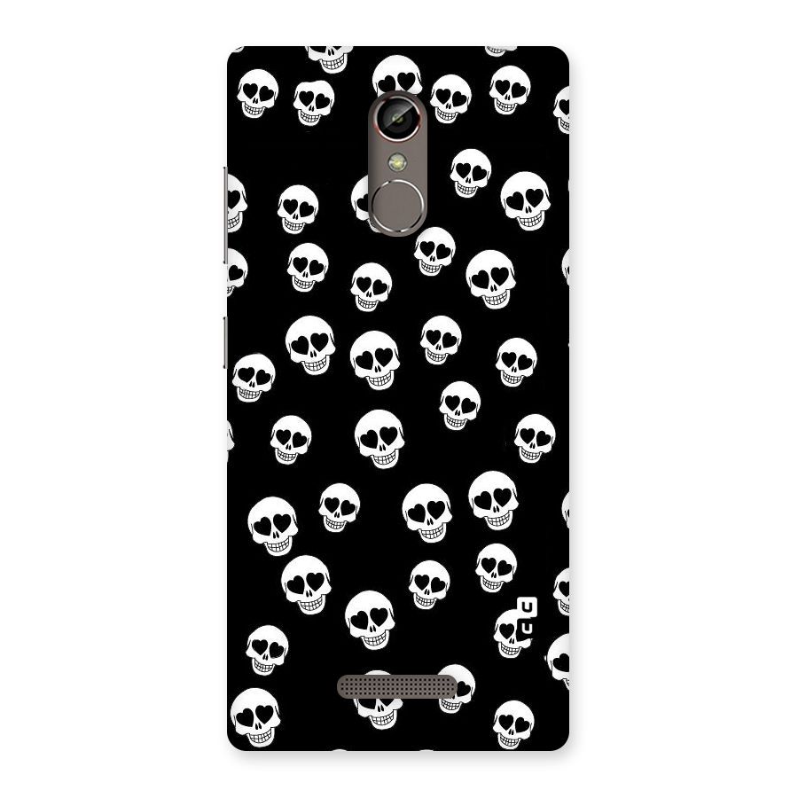 Skull Heart Back Case for Gionee S6s