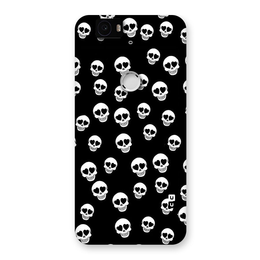 Skull Heart Back Case for Google Nexus-6P
