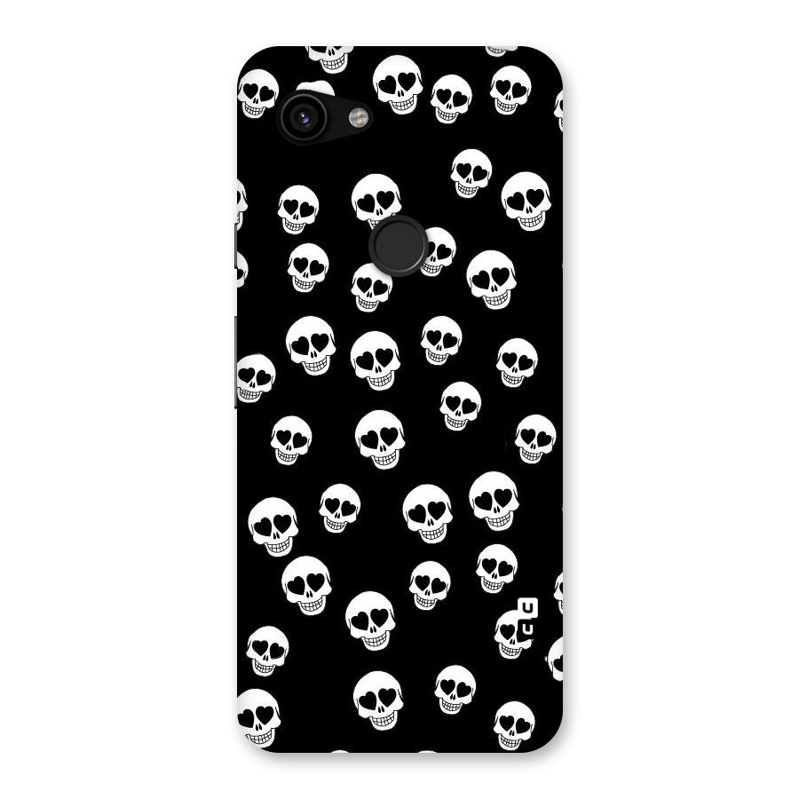 Skull Heart Back Case for Google Pixel 3a