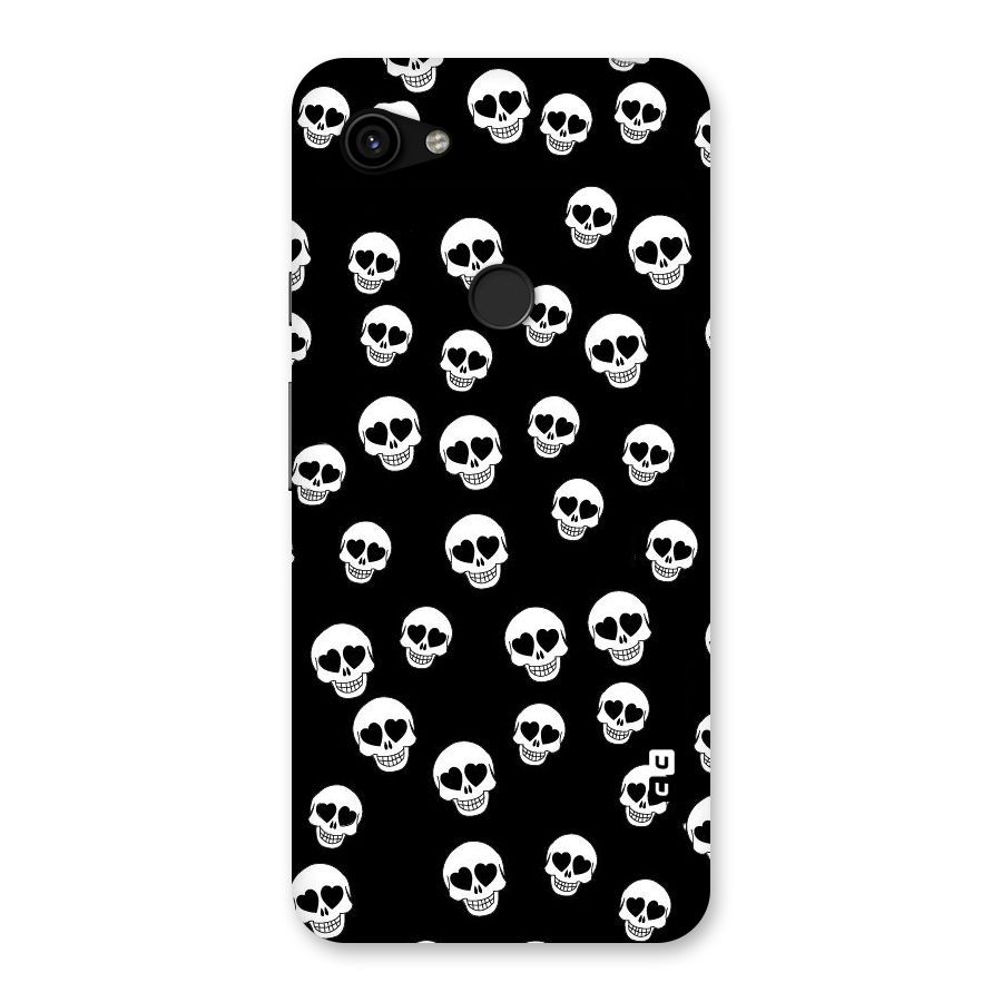 Skull Heart Back Case for Google Pixel 3a XL