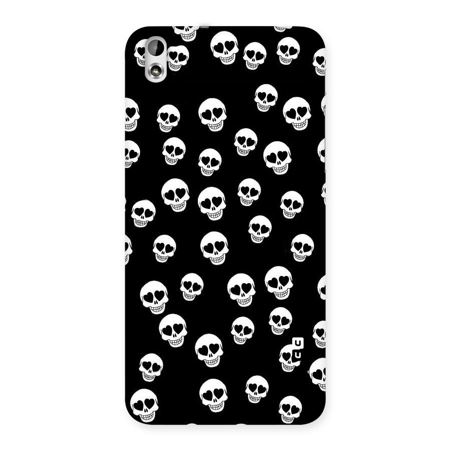 Skull Heart Back Case for HTC Desire 816g