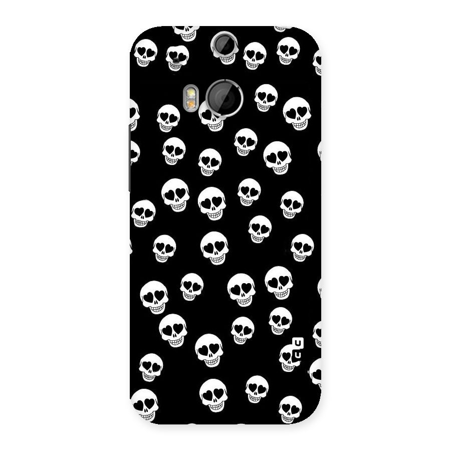 Skull Heart Back Case for HTC One M8