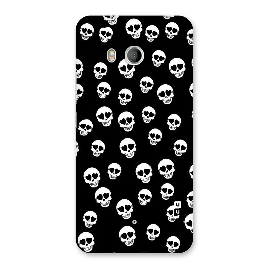 Skull Heart Back Case for HTC U11