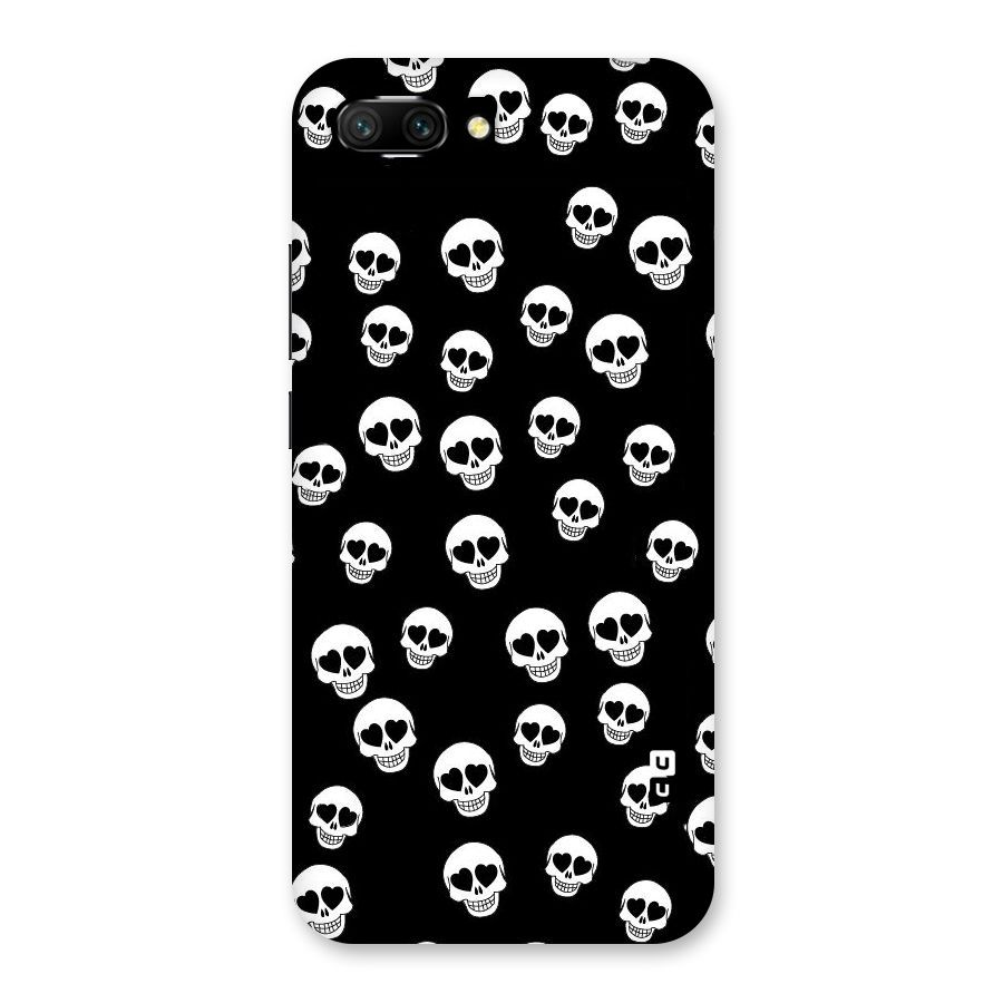 Skull Heart Back Case for Honor 10