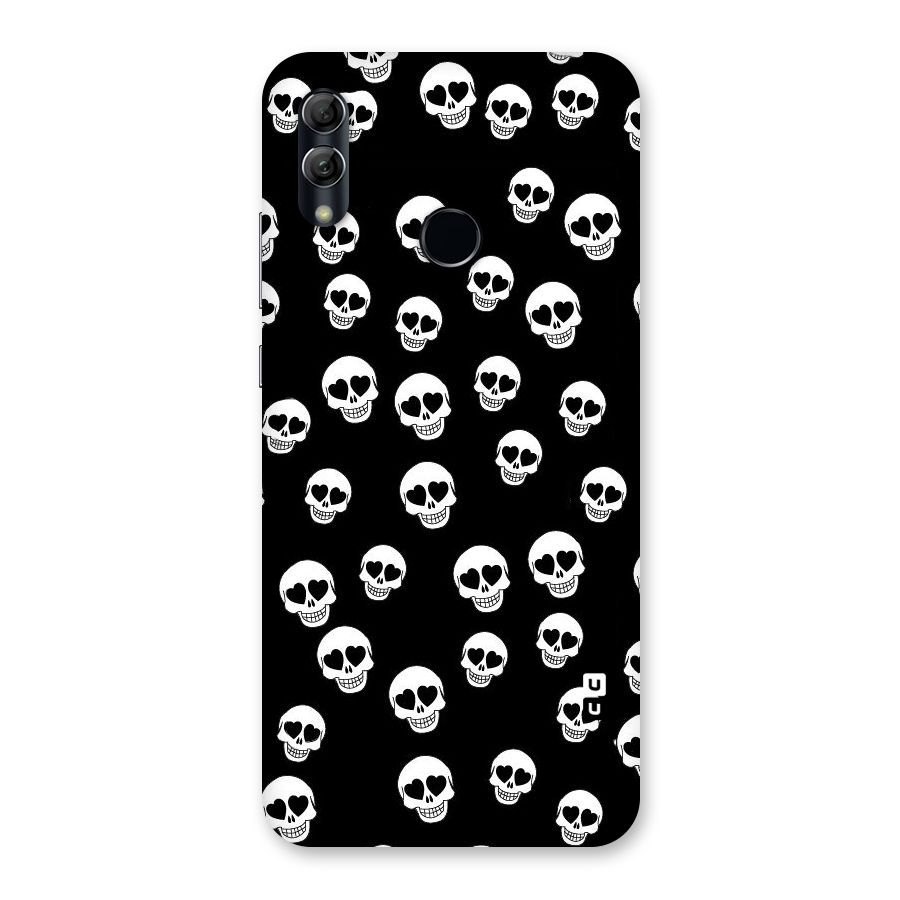 Skull Heart Back Case for Honor 10 Lite