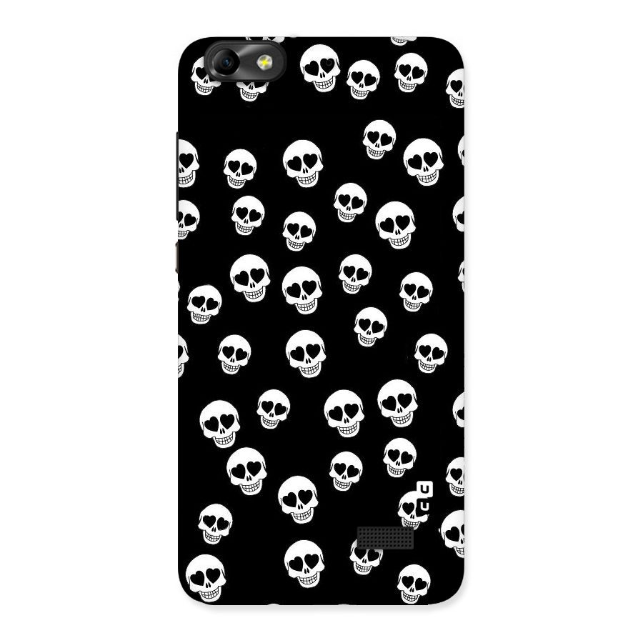 Skull Heart Back Case for Honor 4C