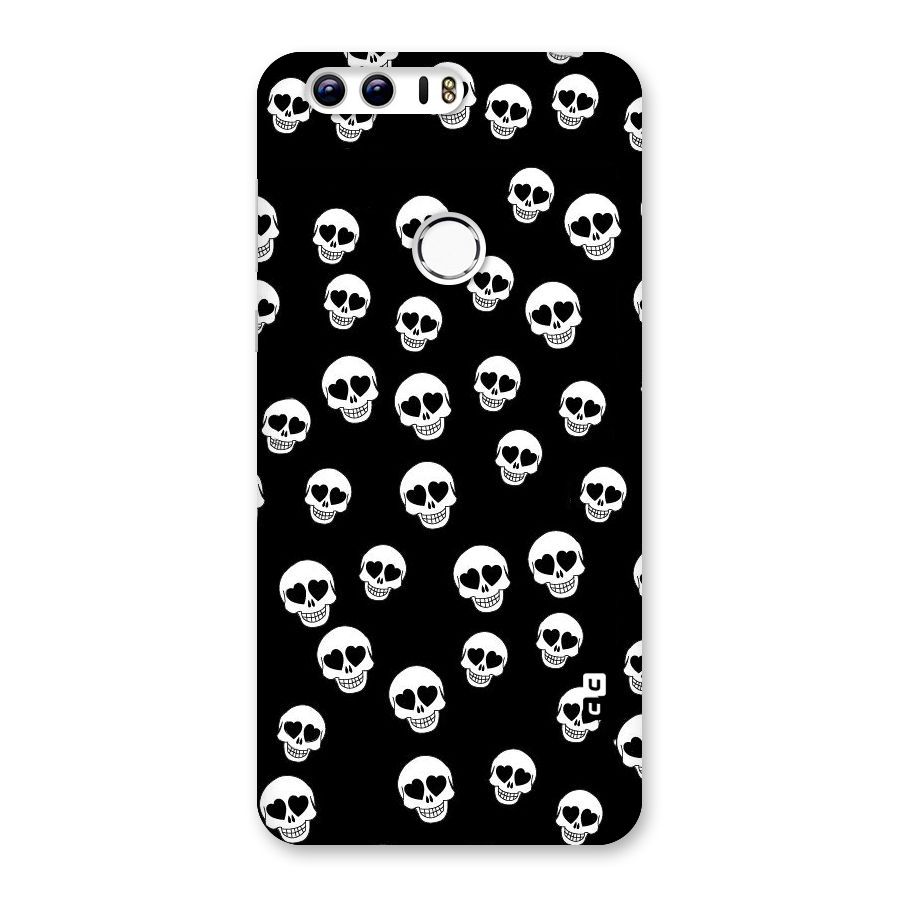 Skull Heart Back Case for Honor 8