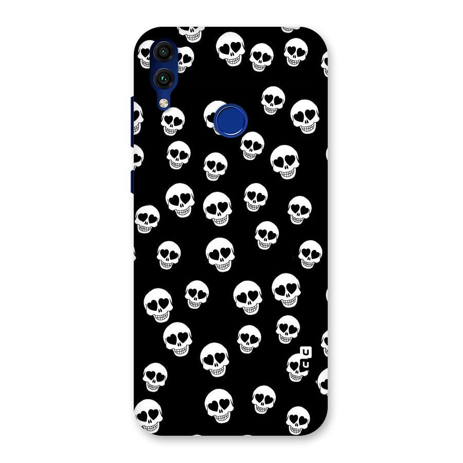 Skull Heart Back Case for Honor 8C