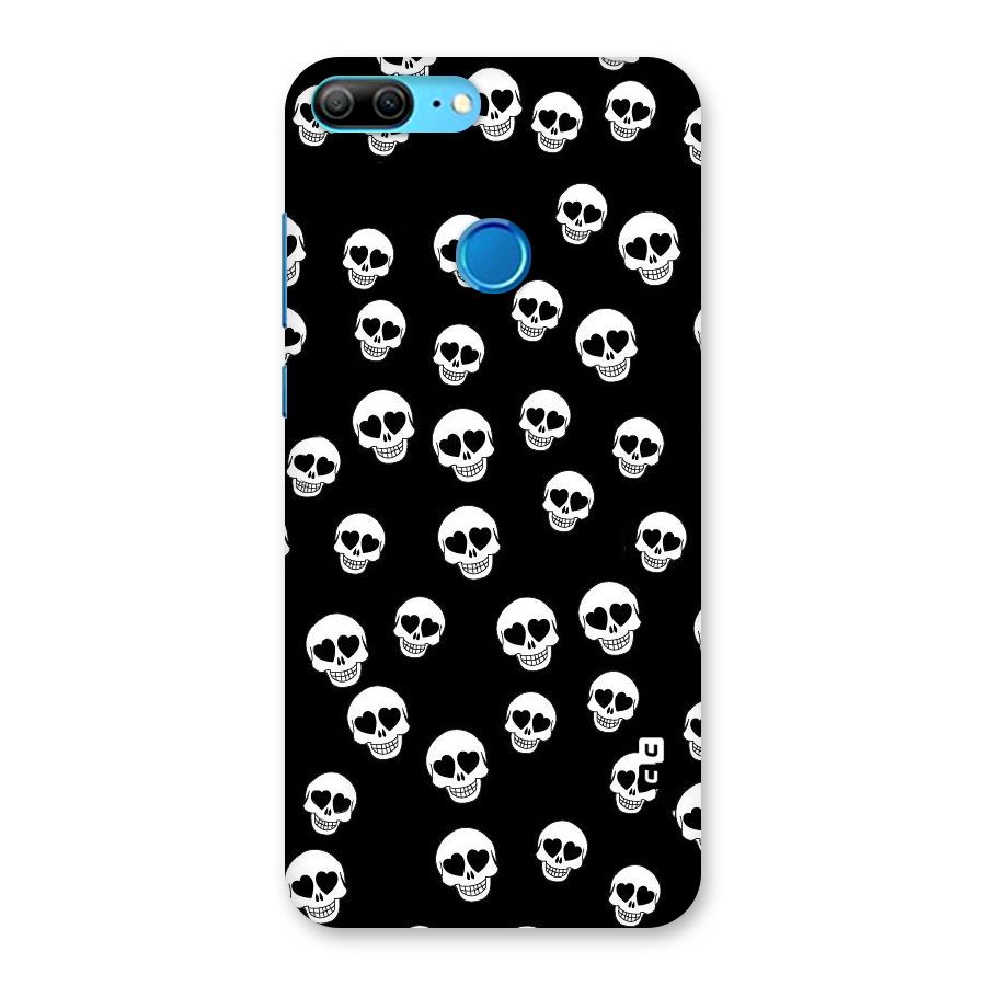 Skull Heart Back Case for Honor 9 Lite