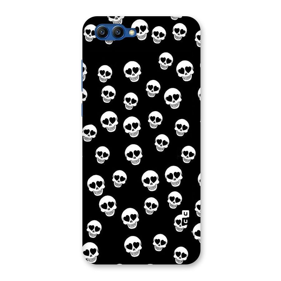 Skull Heart Back Case for Honor View 10