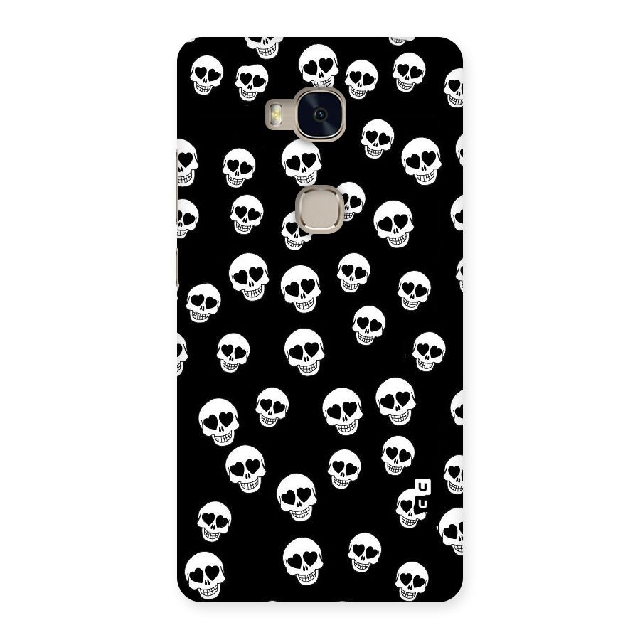 Skull Heart Back Case for Huawei Honor 5X