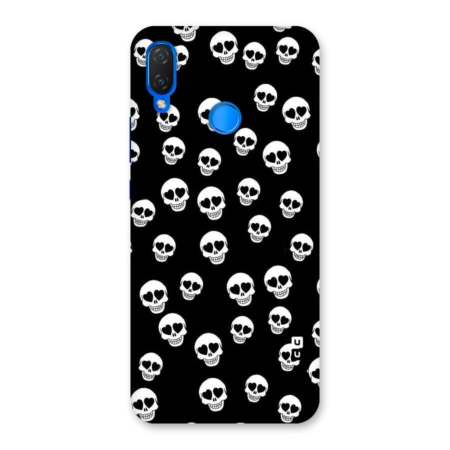 Skull Heart Back Case for Huawei P Smart+