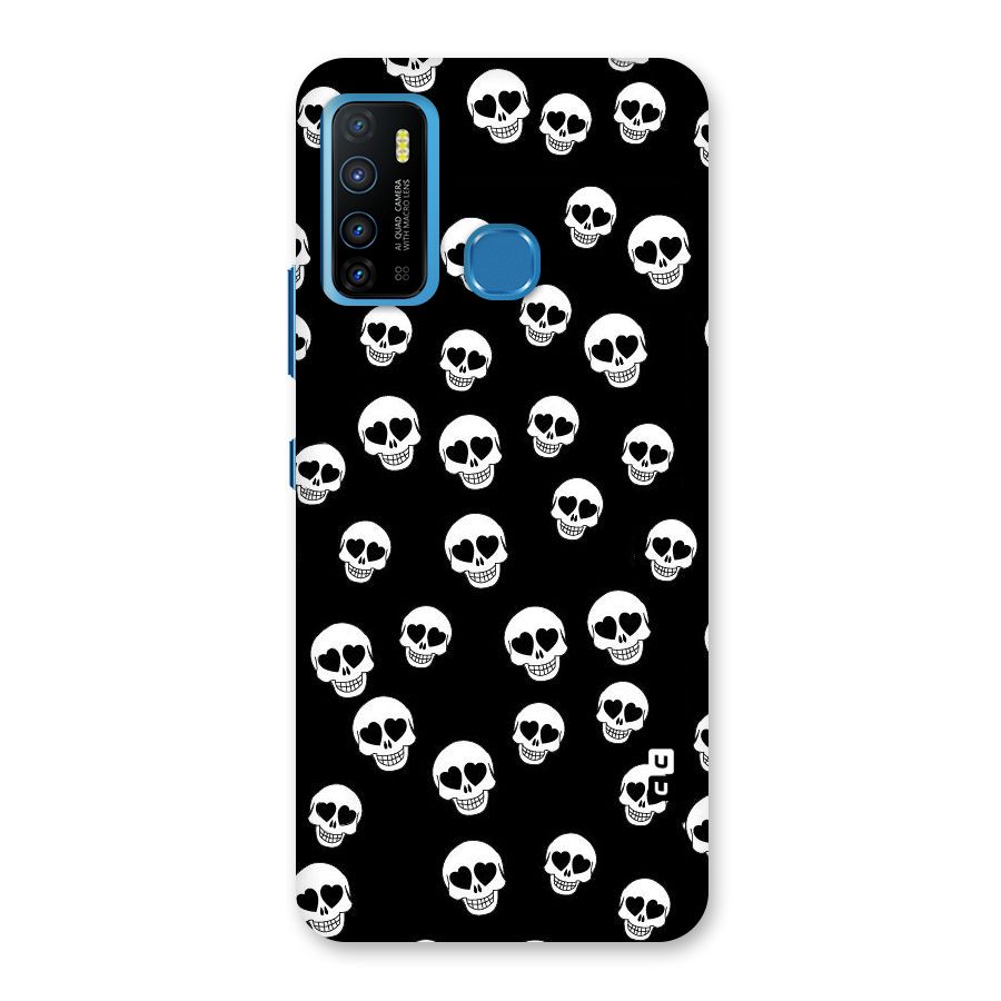 Skull Heart Back Case for Infinix Hot 9
