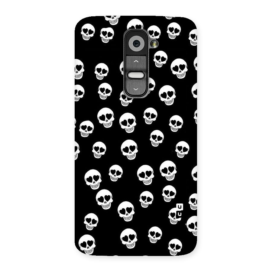 Skull Heart Back Case for LG G2